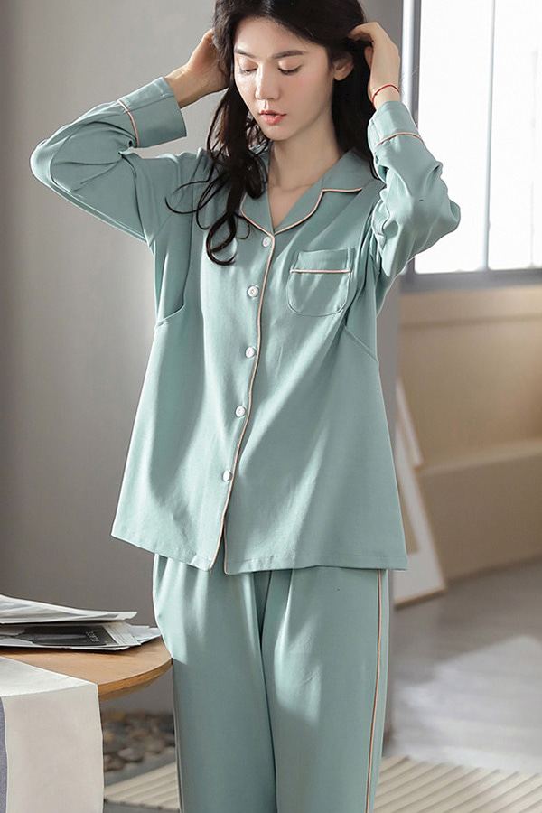 21NOV057 수입여성의류 민티 홈웨어 잠옷세트 여성 파자마세트w-girlz